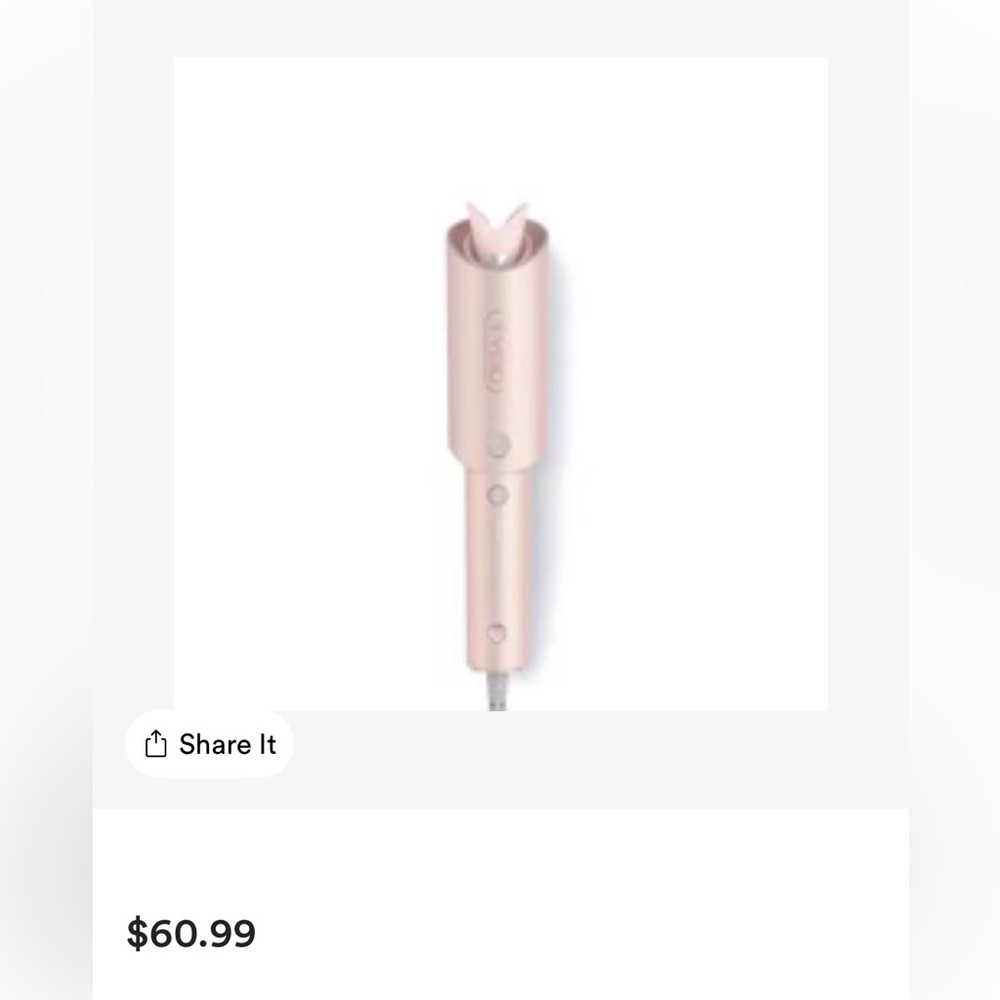 Rose Gold Automatic Hair Curler